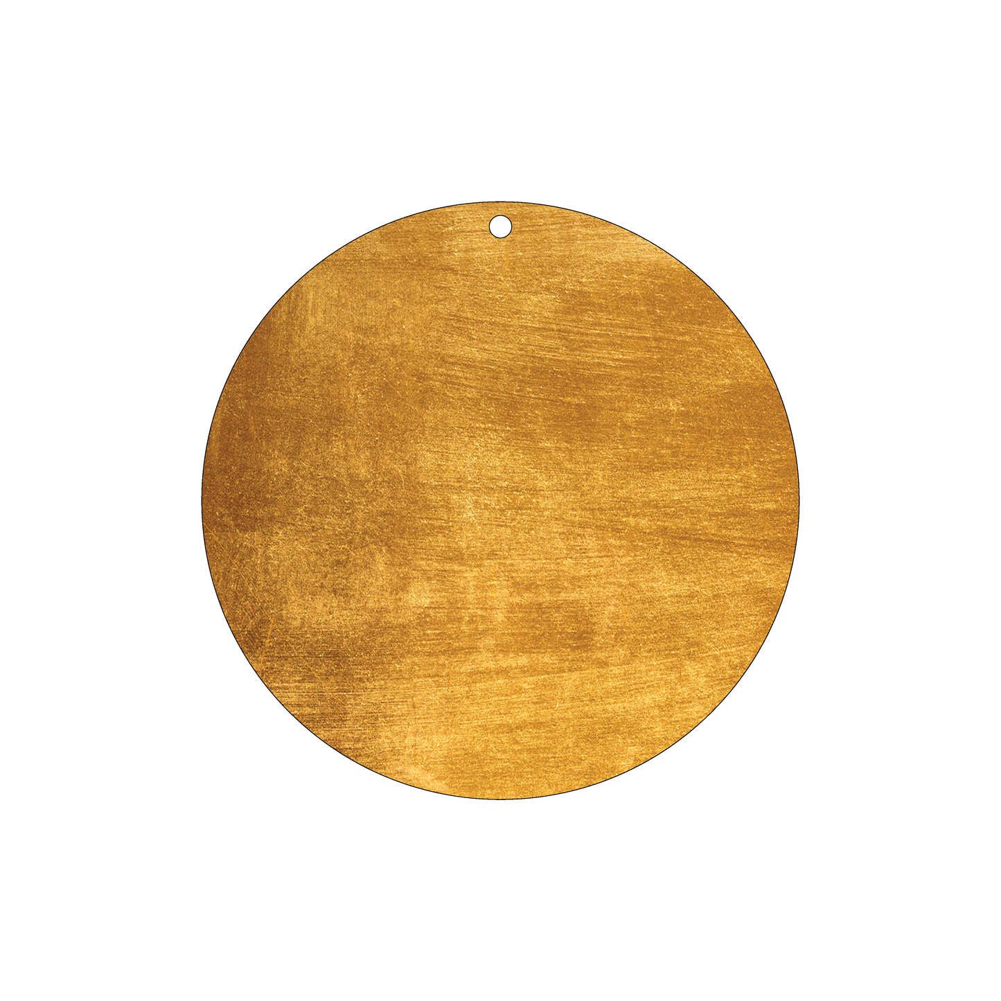 Custom Plastic 8" Large Circle Tags