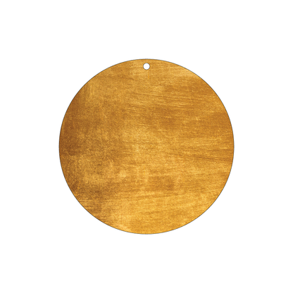 Custom Plastic 8" Large Circle Tags