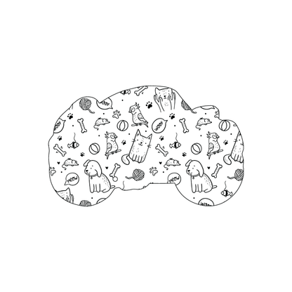 Custom Plastic 3.5" x 2.16" Monster Truck Shape Cards