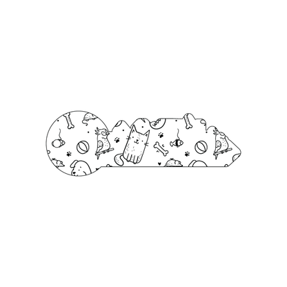 Custom Plastic 3.71" x 1.25" Key Shape Key Tags
