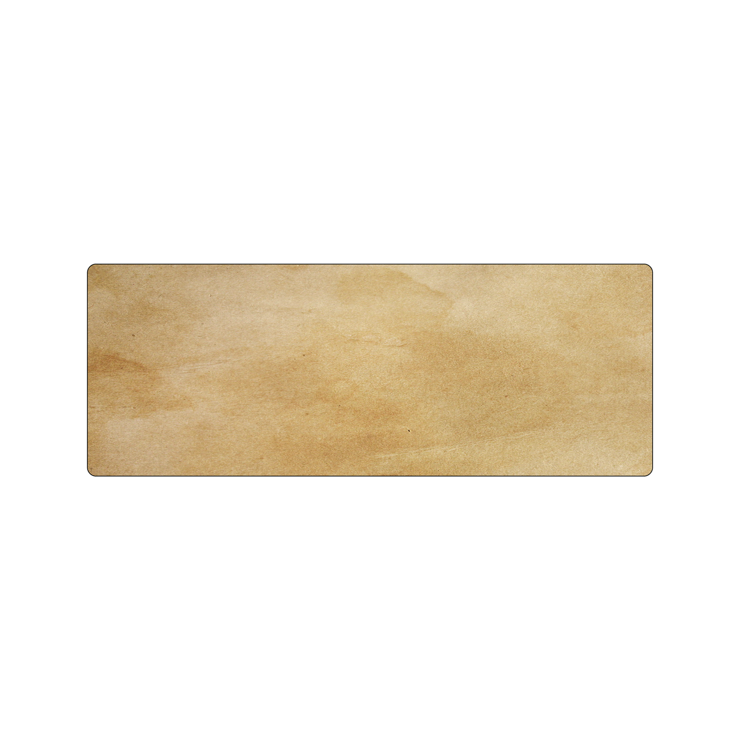 Custom Plastic 3" x 8" Long Cards