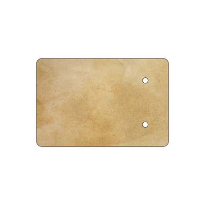 Custom Plastic 3" x 2" Two Hole Tags