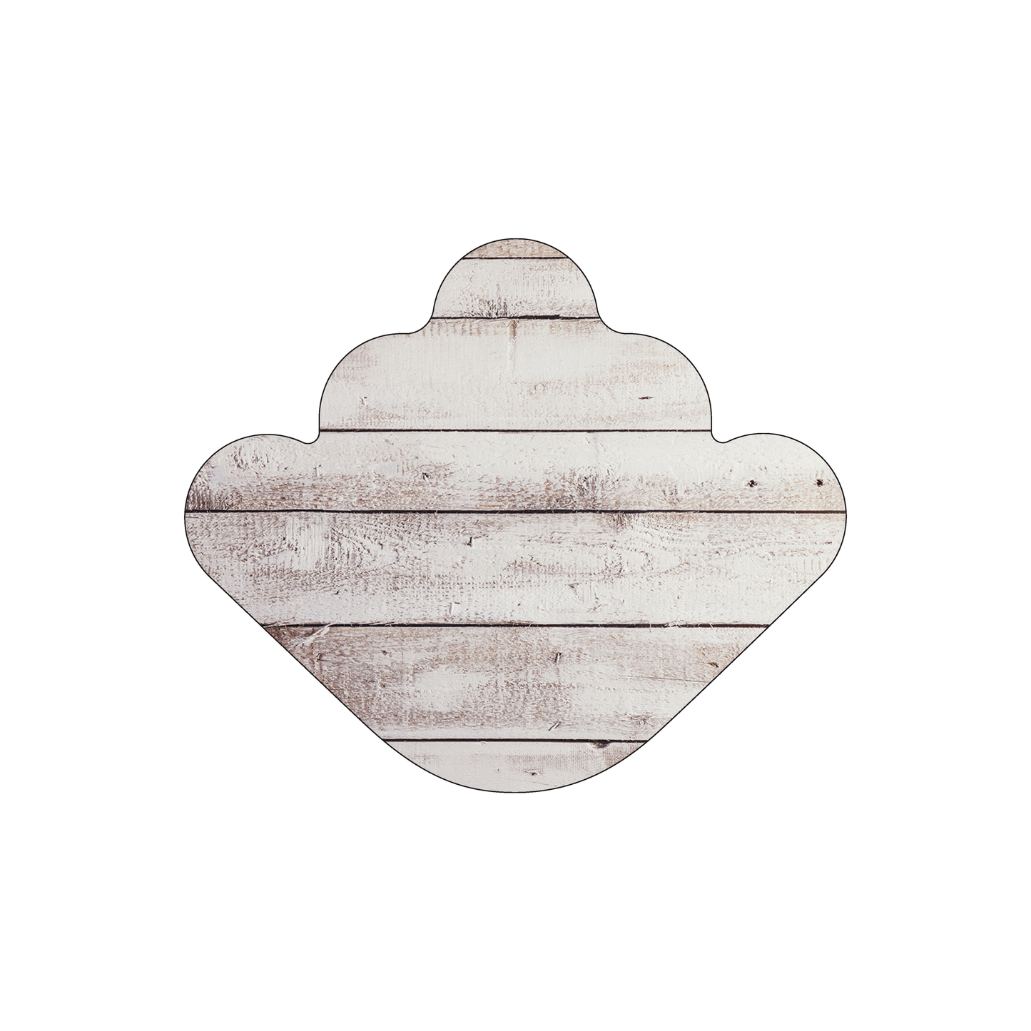 Custom Plastic 4.78" x 4" Clam Shell Cards