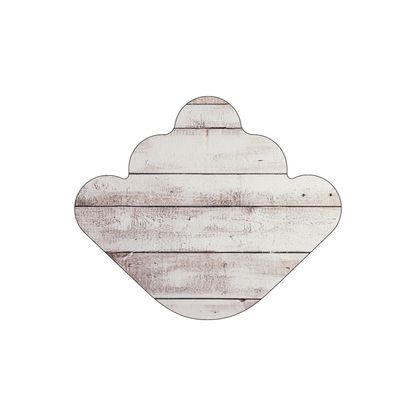 Custom Plastic 4.78" x 4" Clam Shell Cards