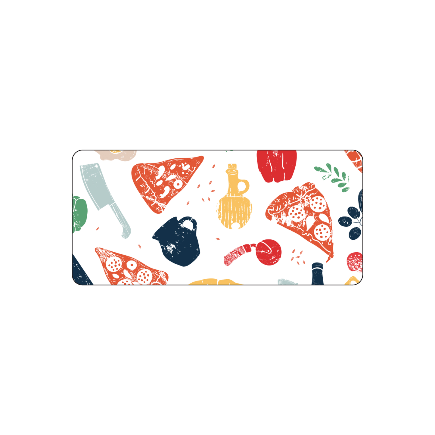 Custom Plastic 3.5" x 1.625" Narrow Cards