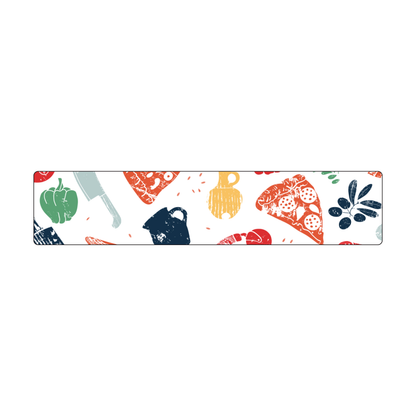 Custom Plastic 9.5" x 2" Long Bookmark