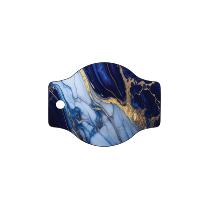 Custom Plastic 2" x 1.5" Rounded Key Tags