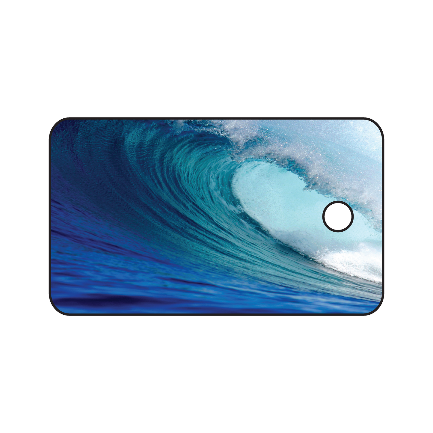 Custom Plastic 2.125" x 1.25" Key Tags