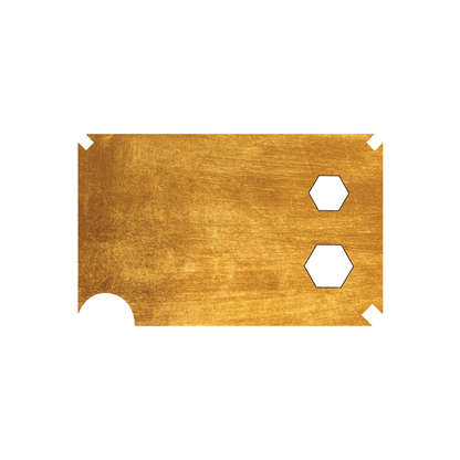 Custom Plastic 3.375" x 2.125" Gauge Tool Other