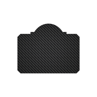Custom Plastic 4" x 3.2" Banner Shape Cards
