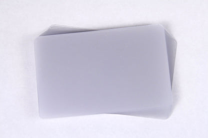 Satin Plastic Card Stock