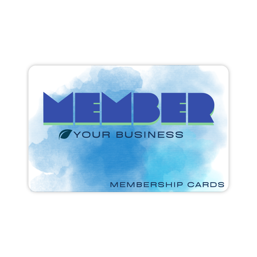 Membership Cards With Your Art - Franchise DEMO
