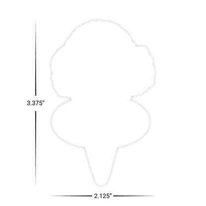 TableNeeds Fully Custom Shape Ice Cream