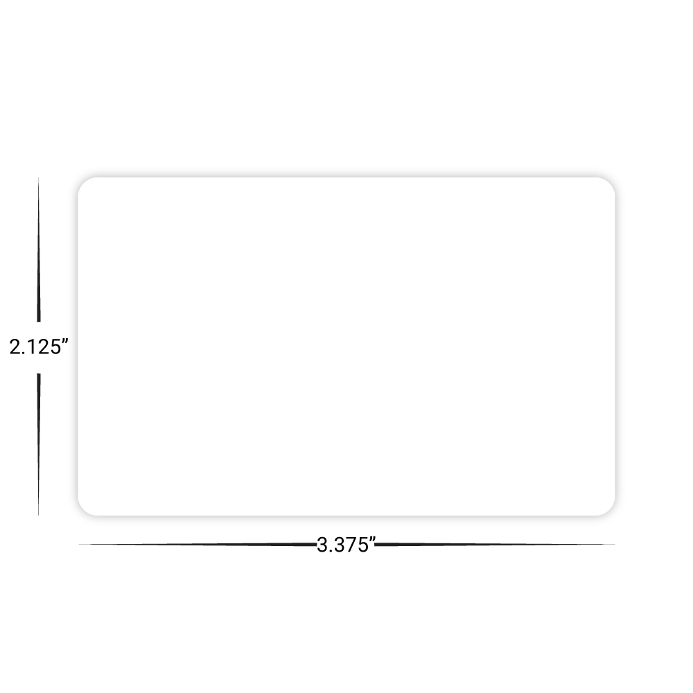 TableNeeds Fully Custom Punch Card