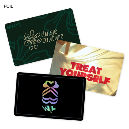 Custom Gift Cards for Teamwork Commerce
