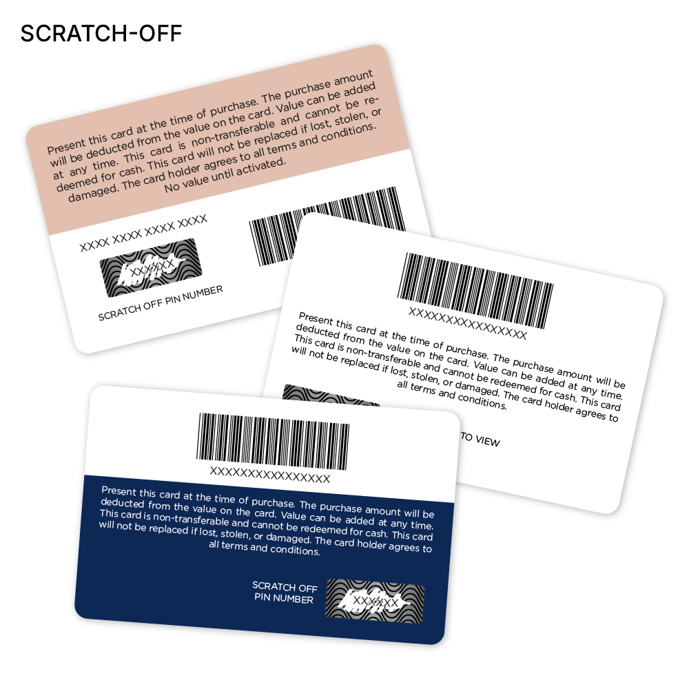 Custom Gift Cards for Teamwork Commerce