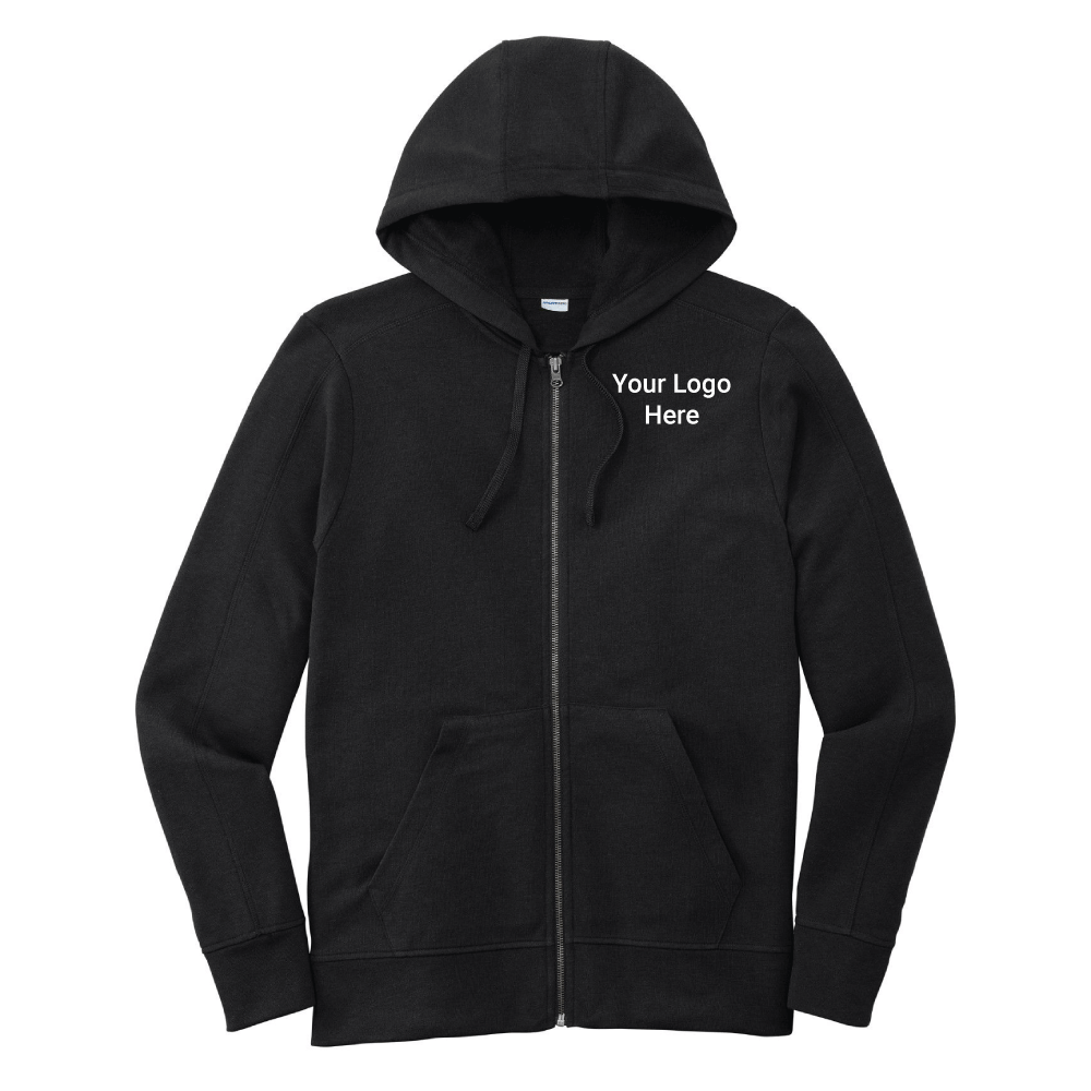 Tri-Blend Fleece Full-Zip Hooded Jacket - DEMO