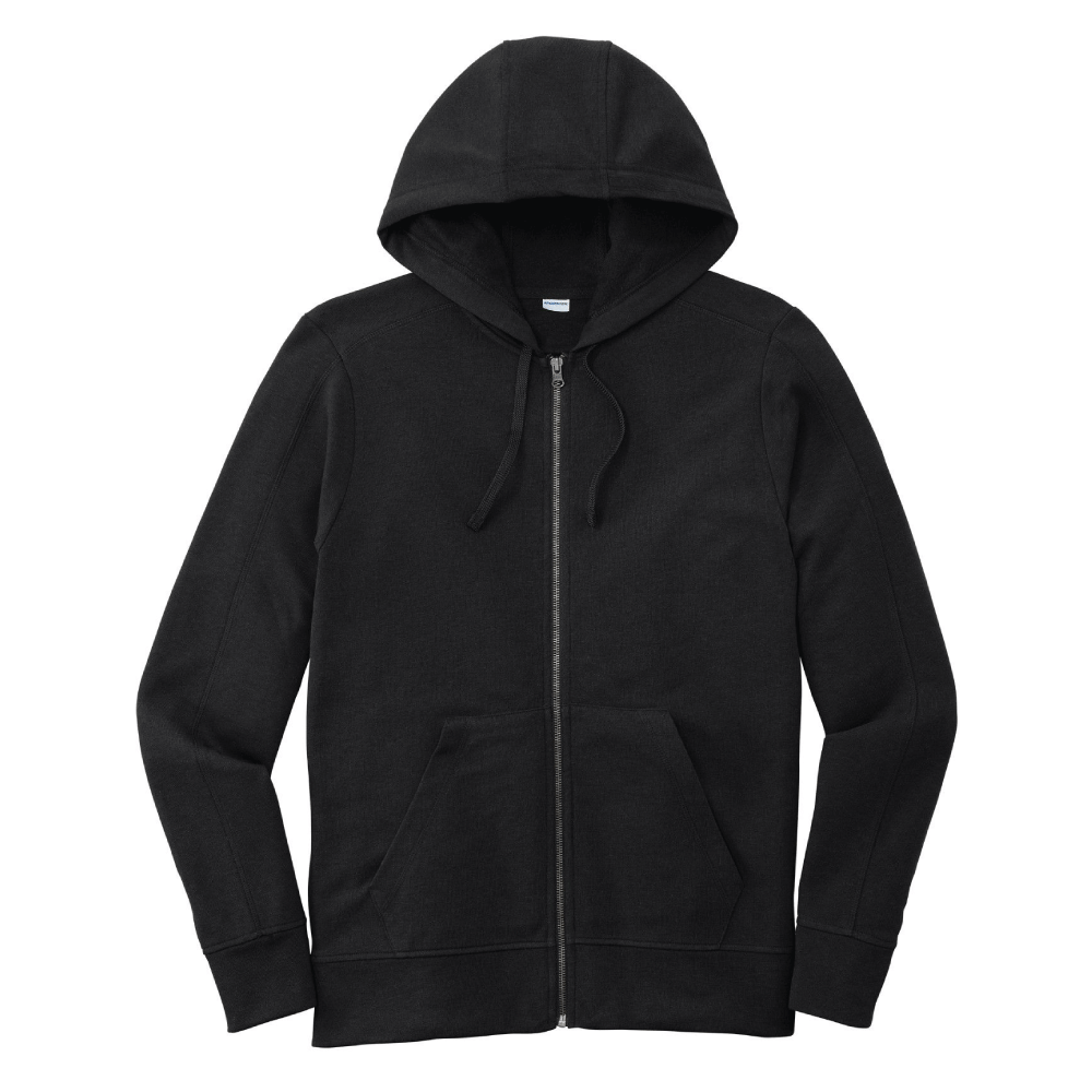 Tri-Blend Fleece Full-Zip Hooded Jacket - DEMO