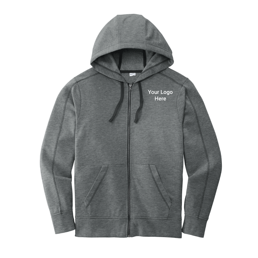 Tri-Blend Fleece Full-Zip Hooded Jacket - DEMO