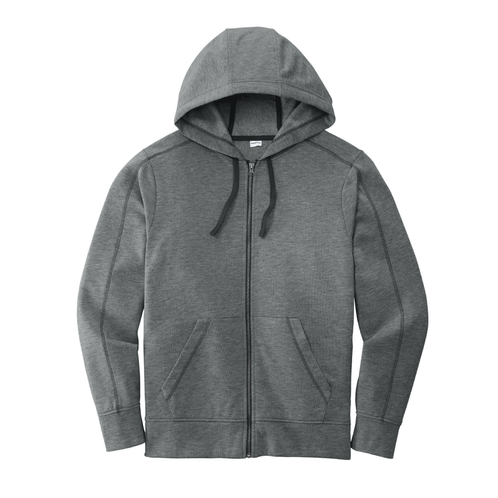 Tri-Blend Fleece Full-Zip Hooded Jacket - DEMO
