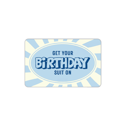 Trevor's Liquor Birthday Suit Gift Card