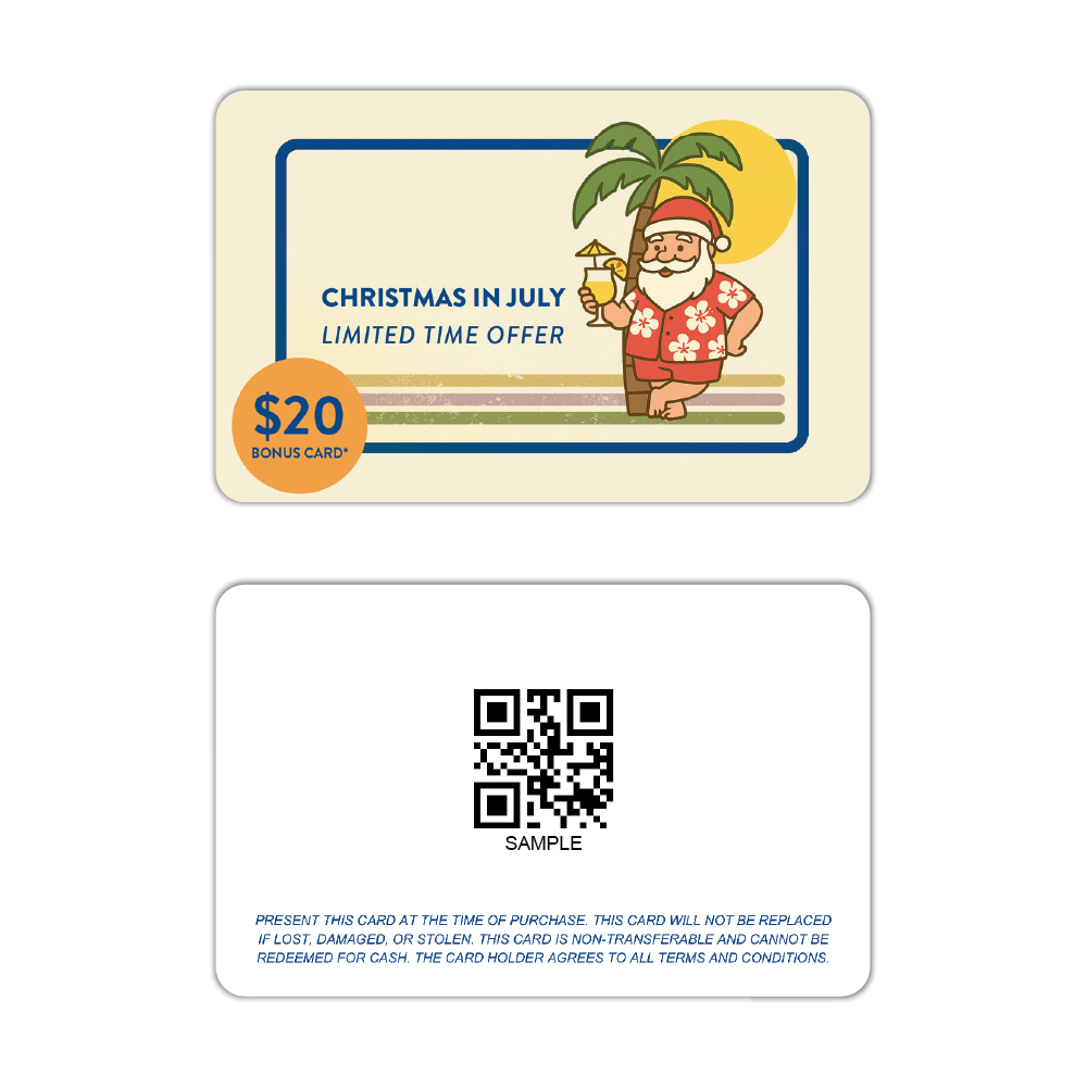 Trevor's Liquor Xmas in July Bonus Gift Card