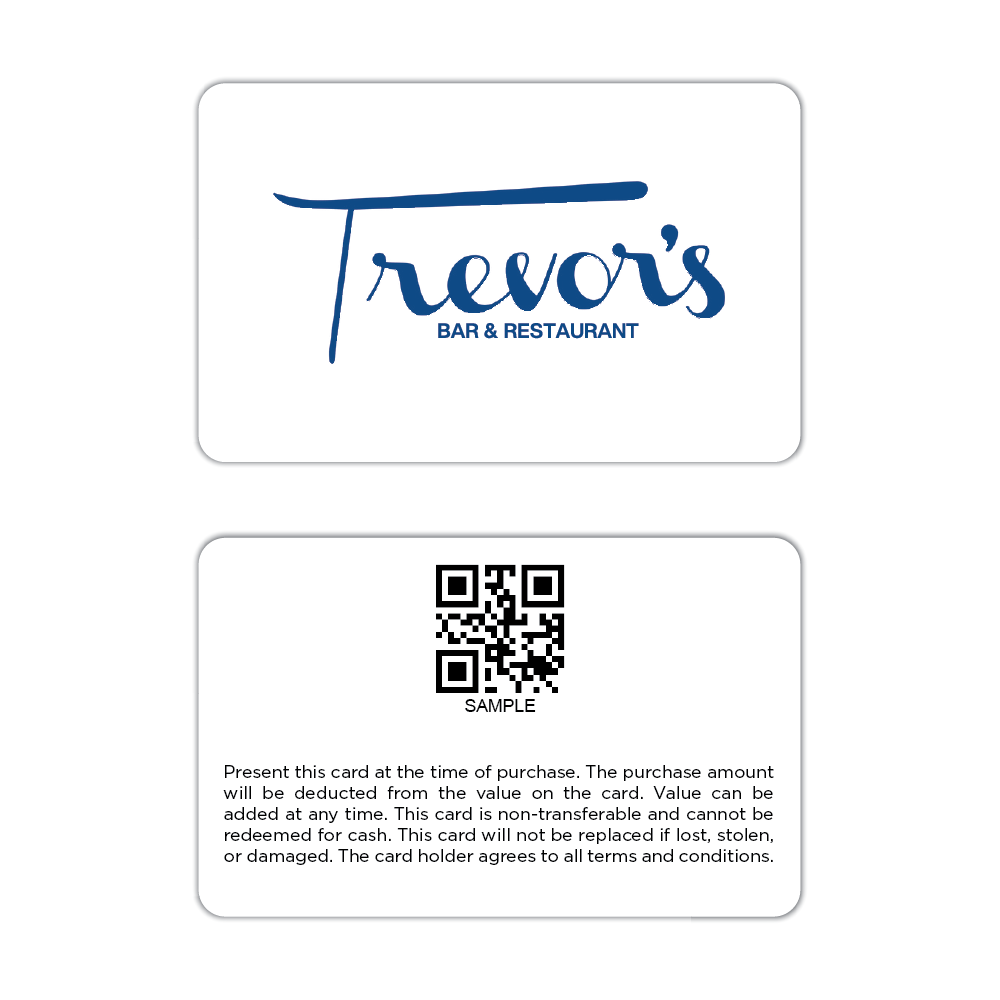 Trevor's Liquor Bar and Restaurant Gift Card