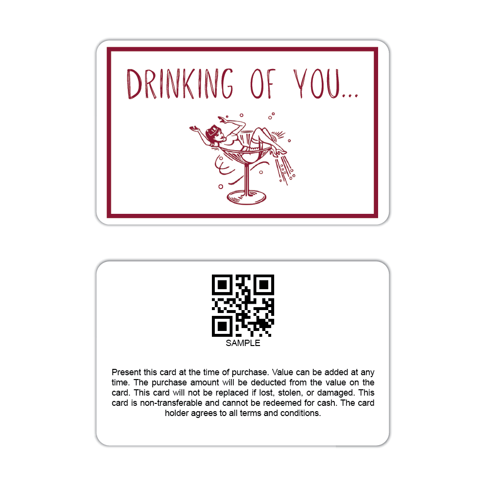 Trevor's Liquor Drinking of You Gift Card