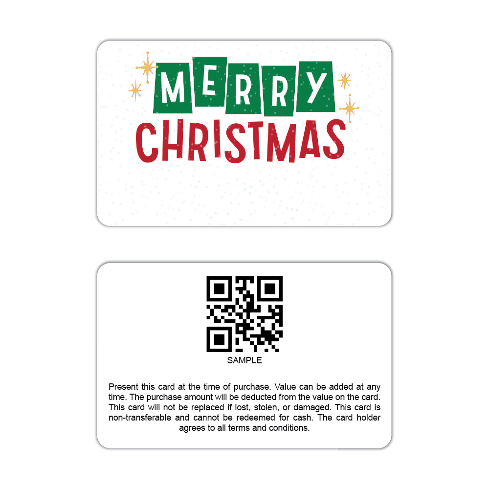 Trevor's Liquor Merry Xmas Gift Card