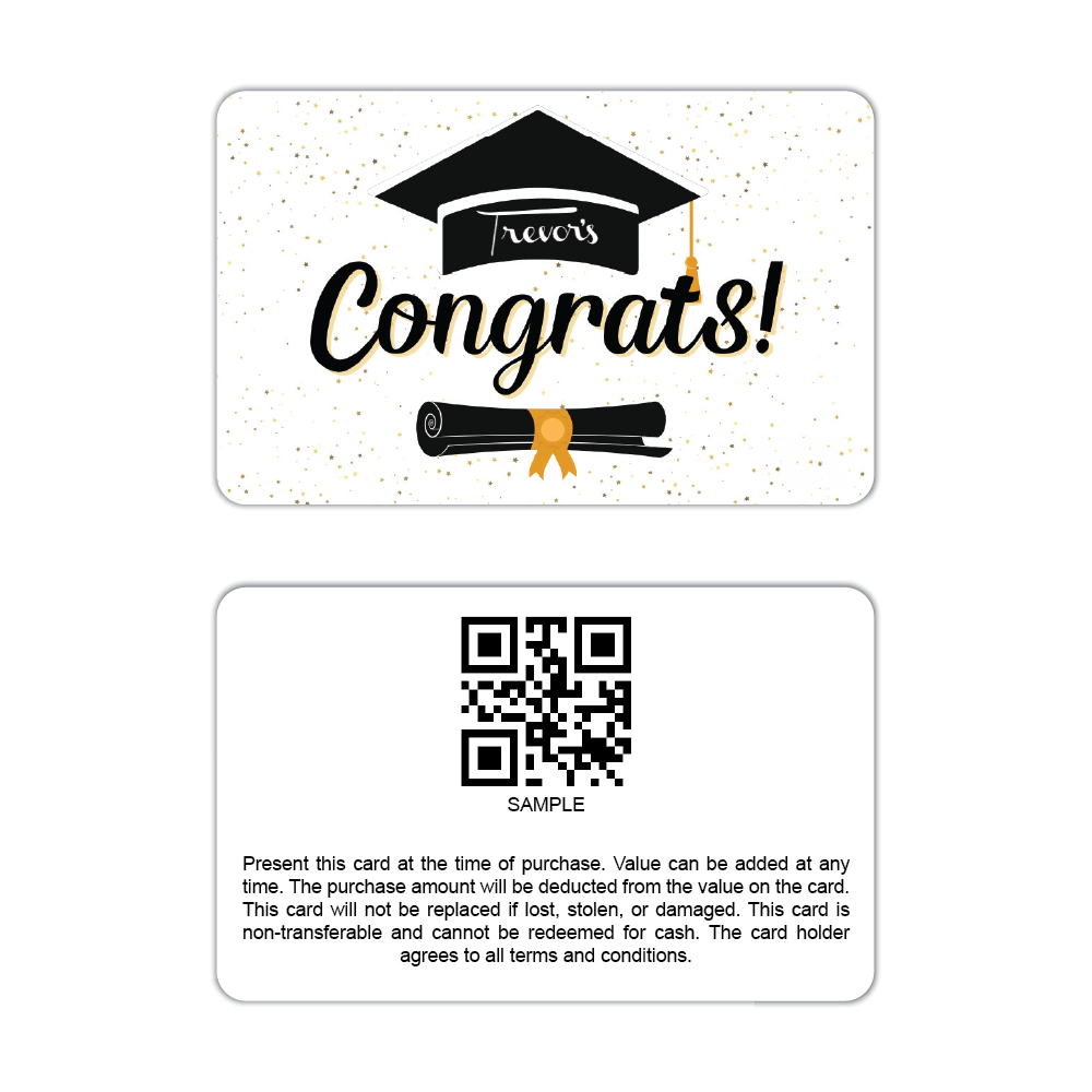Trevor's Liquor Congrats Grad Gift Card