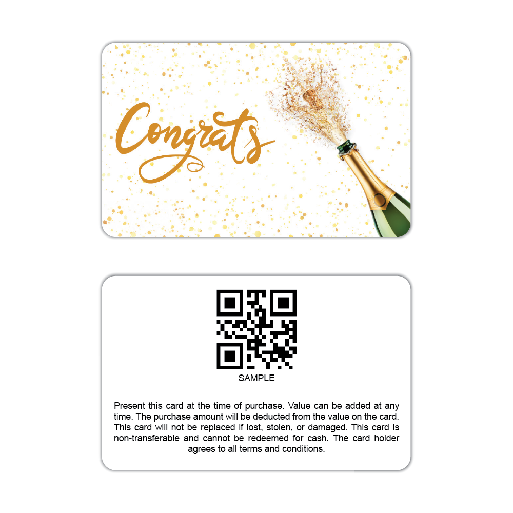 Trevor's Liquor Congrats Champagne Gift Card