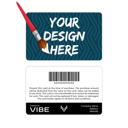 Vibe Fully Custom Gift Cards