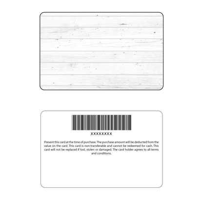 Your Logo Here Korona Gift Cards - Wood