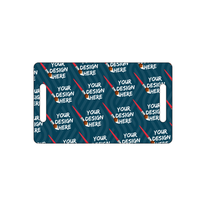 Custom Plastic 3.6" x 2.1" Two Large Slot Luggage Tags