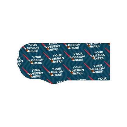 Custom Plastic 5.75" x 2.5" Glove Shape Cards