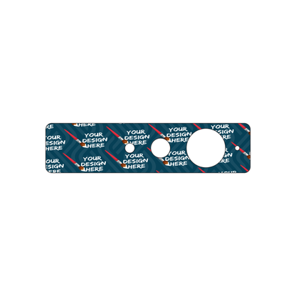 Custom Plastic 4.13" x 1" Gauge Cards