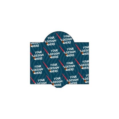 Custom Plastic 2.5" x 2.4" Lightbulb Banner Cards