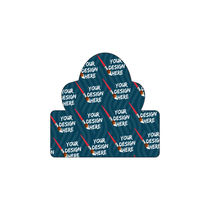 Custom Plastic 3" x 2.875" Pedestal Cards