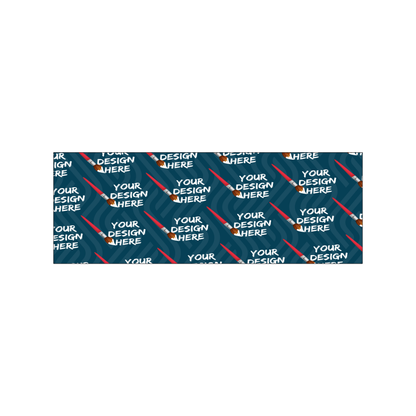 Custom Plastic 6.375" x 2.292" Cards
