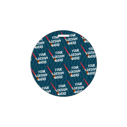 Custom Plastic 3.5" Circle Badges