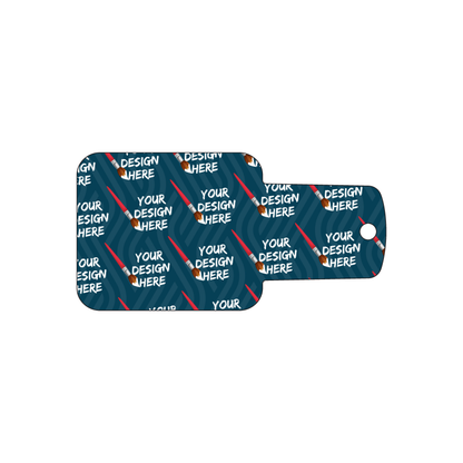 Custom Plastic 1.784" x 3.5" Nail Polish Shape Key Tags