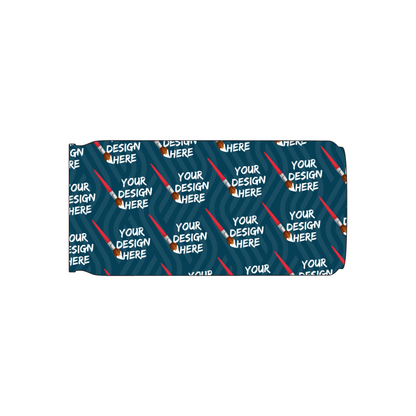 Custom Plastic 1.7" x 3.5" Can Shape Cards