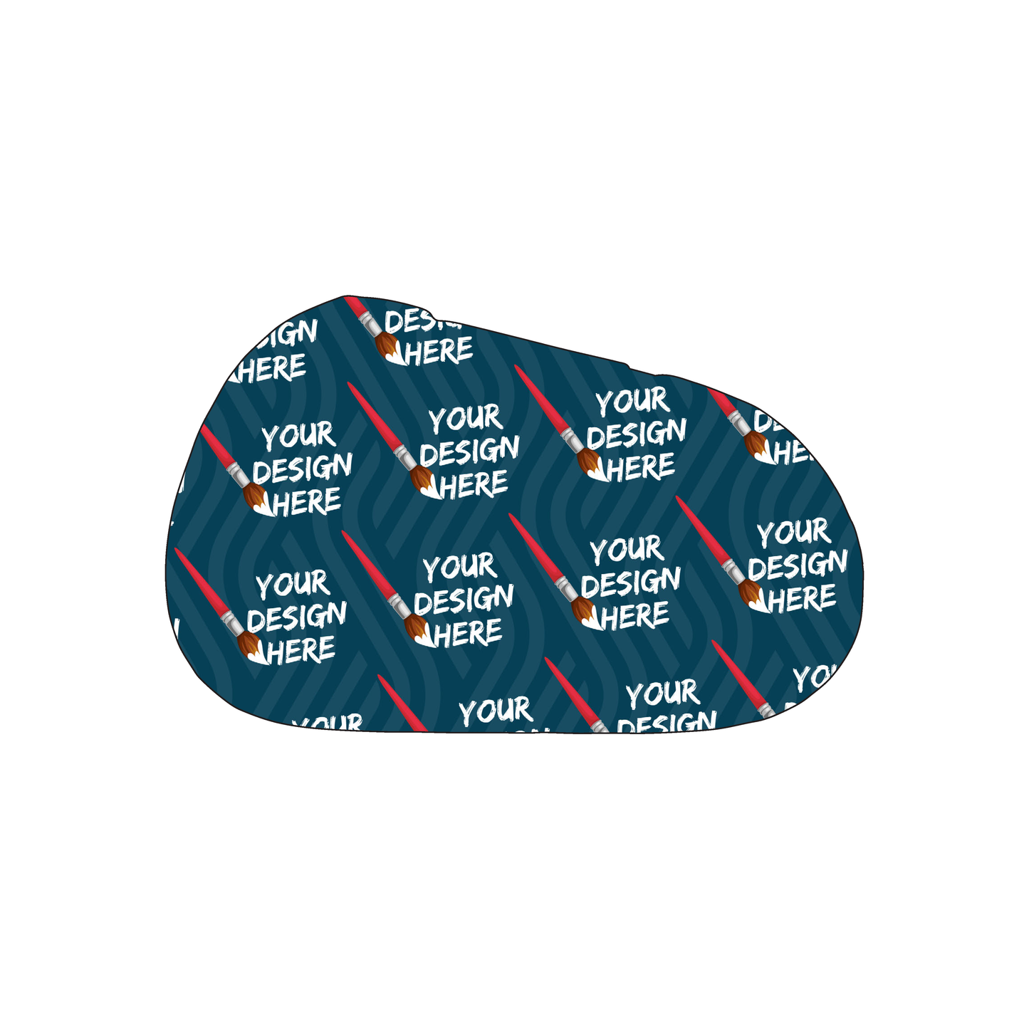 Custom Plastic 3.75" x 2.35" Carabiner Shape Cards