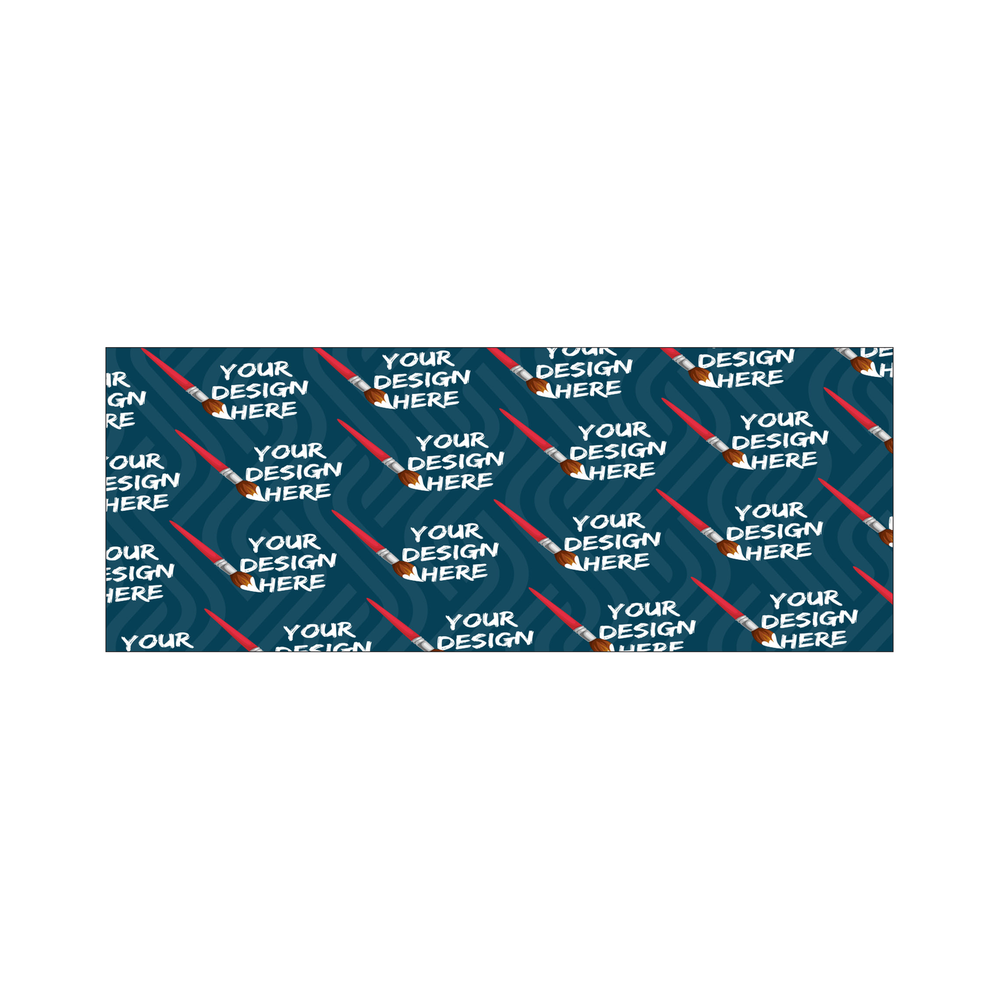 Custom Plastic 4.25" x 11" Long Menu
