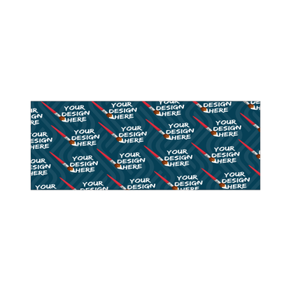 Custom Plastic 4.25" x 11" Long Menu