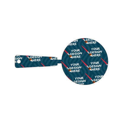 Custom Plastic 3.75" x 7.5" Magnifying Glass Signage