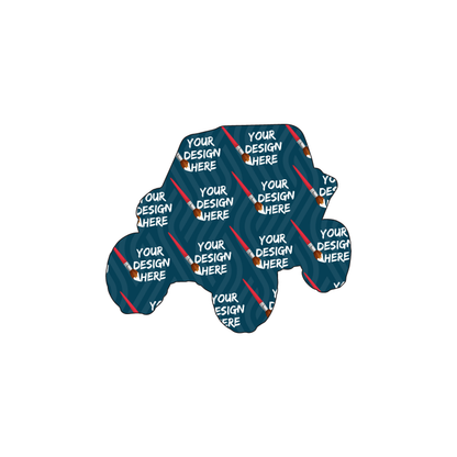 Custom Plastic 2.25" x 2.125" ATV Shape Cards