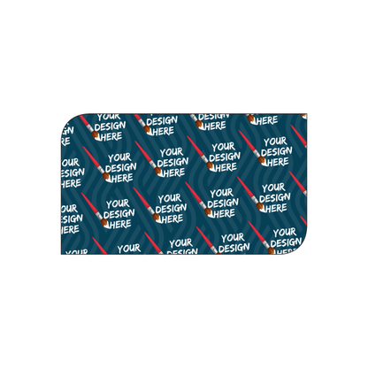 Custom Plastic 3.5" x 2" Leaf Shape Cards