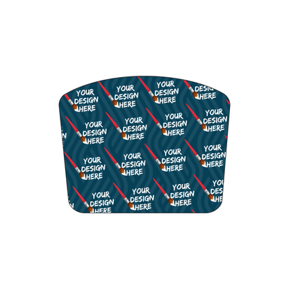 Custom Plastic 3" x 2.39" Top Arch Cards