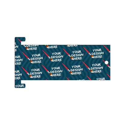 Custom Plastic 4.25" x 8" Long Product Hang Tags